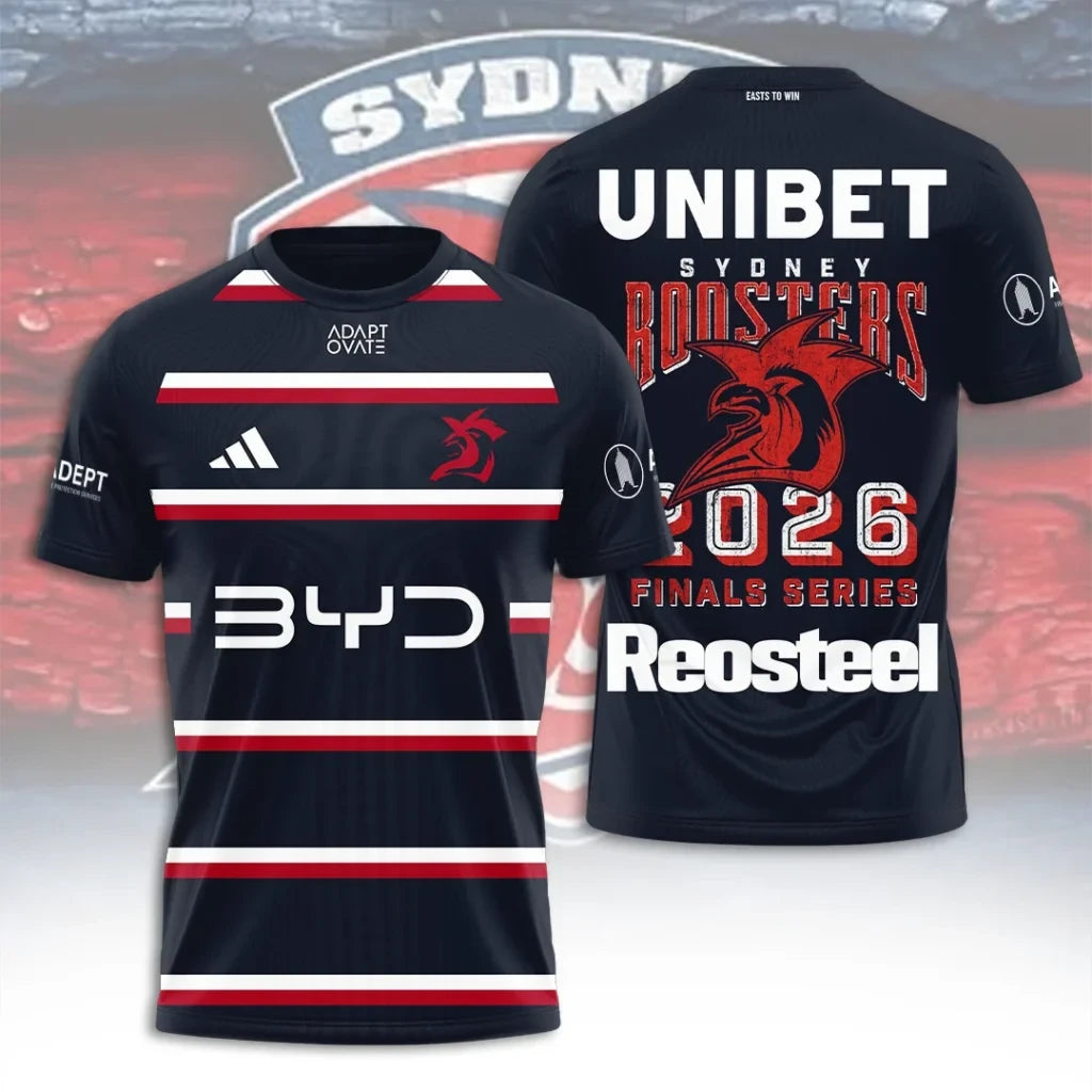 Sydney Roosters Merch 2026 Finals Series Supporter Shirt Gifts For Sydney Roosters Fans - Foxy23shop