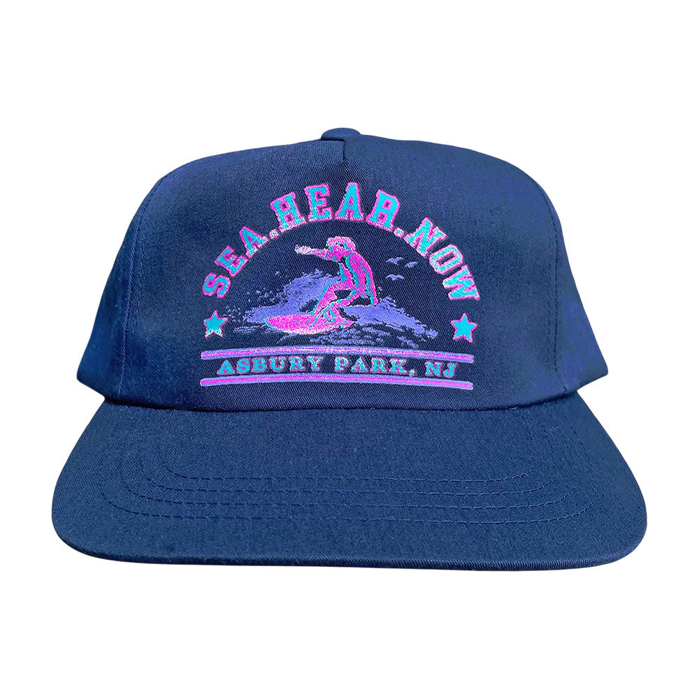 Sea Hear Now Festival Firstport X Shn Flatbill 2026 Snapback Hat Sea Hear Now Festival Cap - Foxy23shop