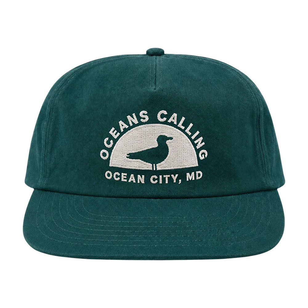 Oceans Calling Festival Seagull Flatbill Hat 2026 Oceans Calling Festival Baseball Cap - Foxy23shop