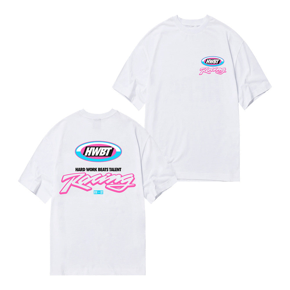HWBT Merch Miami Racing White Shirt Presents For HWBT Fans - Foxy23shop