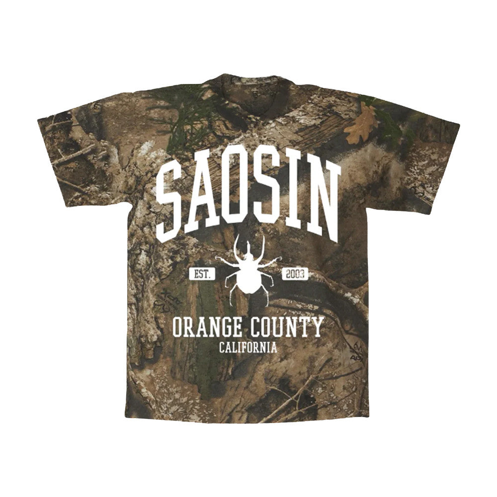 Saosin Store Merch Camo Beetle T-Shirt Presents For Saosin Fans - Foxy23shop