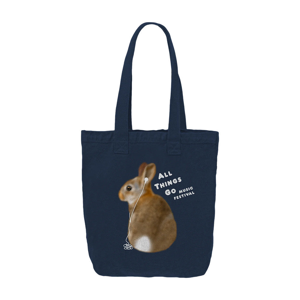 All Things Go Festival Bunny Ears Tote Bag All Things Go Festival Merch Gifts For Music Lover - Foxy23shop
