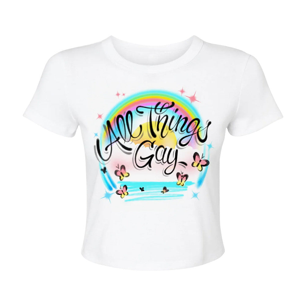 All Things Go Festival Merch All Things Gay Baby Tee Gifts For Besties - Foxy23shop