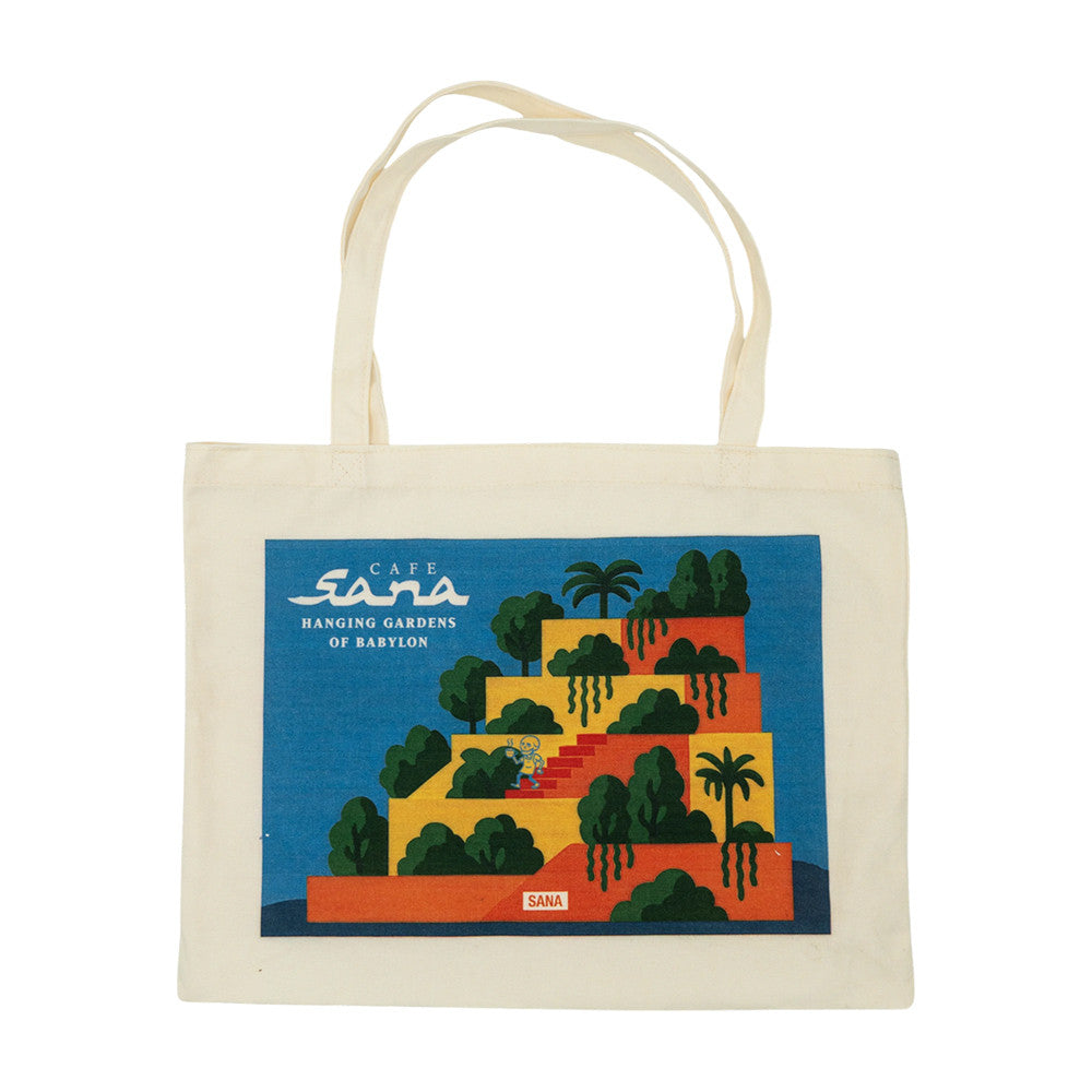 Sana Cafe Hanging Gardens Tote Bag Sana Merch Unique Gifts For Girlfriend - Foxy23shop