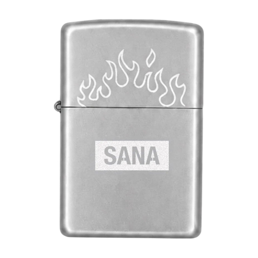 Sana Merch Logo Graphic Lighter Case Unique Presents For Smoking Lovers - Foxy23shop