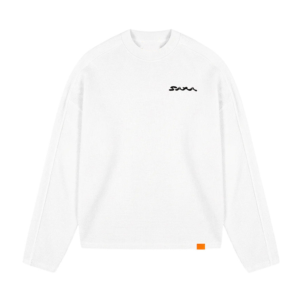 Sana Merch Logo White Long Sleeve Shirt Streetwear Apparel Gifts For Her - Foxy23shop