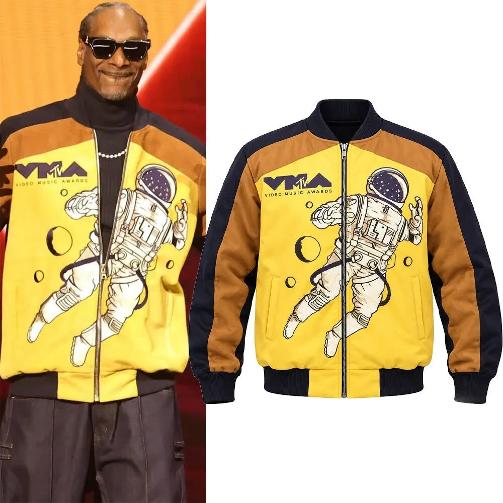 Snoop Dogg 2026 MTV VMAs In Los Angeles Bomber Jacket Snoop Dogg Streetwear Apparel Fan Gifts - Foxy23shop