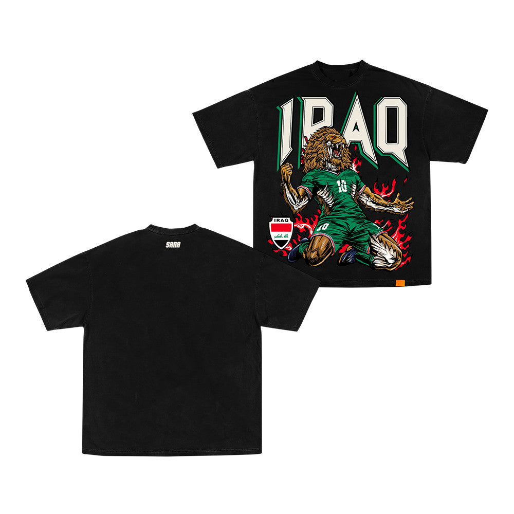 Sana Merch Lions Of Mesopotamia Black T-Shirt Presents For Boyfriend - Foxy23shop