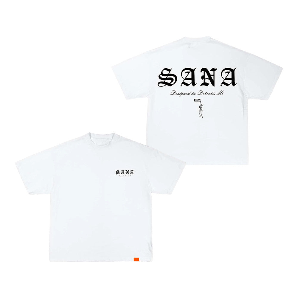 Sana Merch Sana Logo White T-Shirt Streetwear Apparel Presents For Boyfriend - Foxy23shop