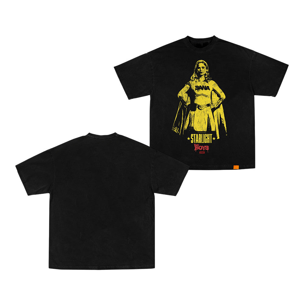 Sana Merch Starlight Black T-Shirt Sana Clothes Streetwear Gift Ideas - Foxy23shop