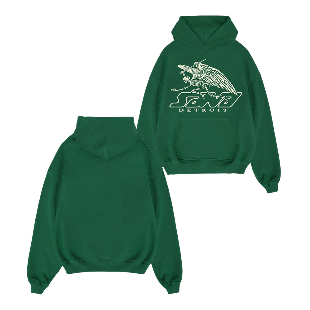 Sana Merch Guardian Green Hoodie Sana Hooded Sweatshirt Gift Ideas For Girlfriend - Foxy23shop