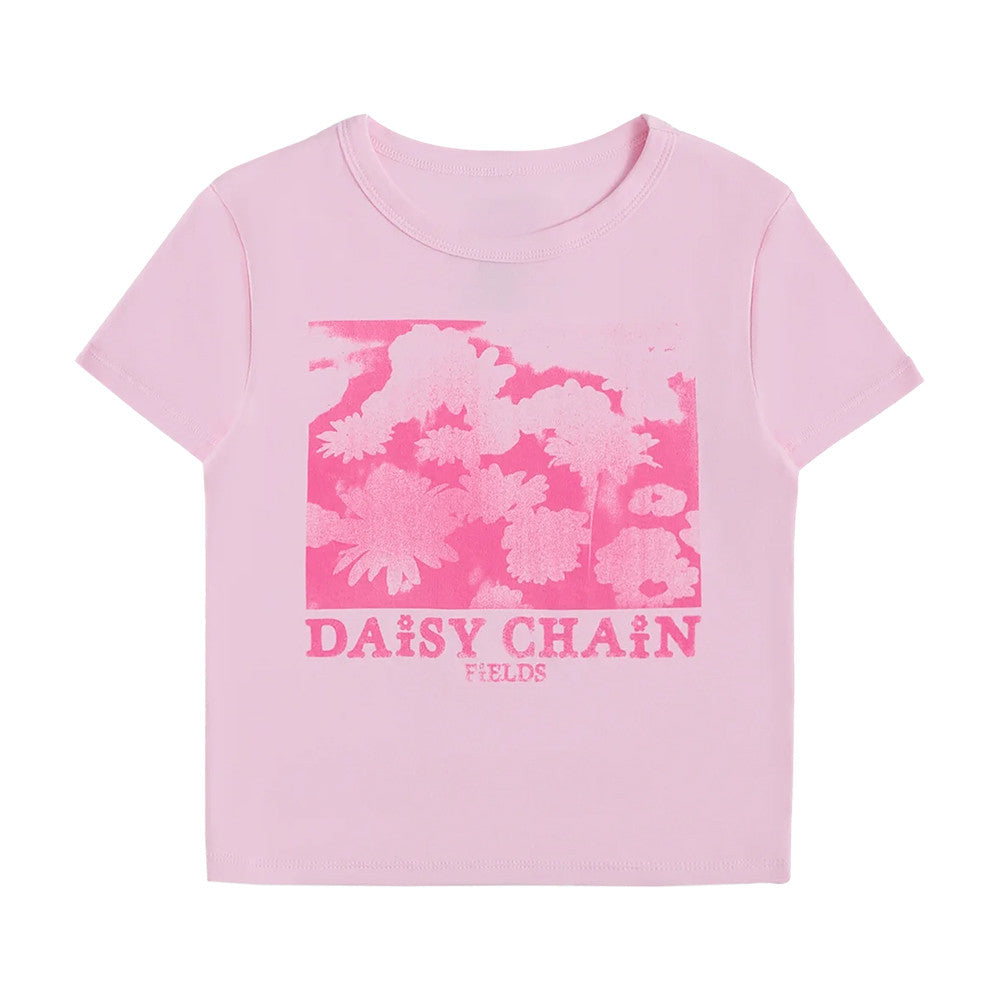 Olivia Rodrigo Merch Olivia In Daisy Chain Fields Cropped Shirt Gifts For Olivia Rodrigo Fan - Foxy23shop