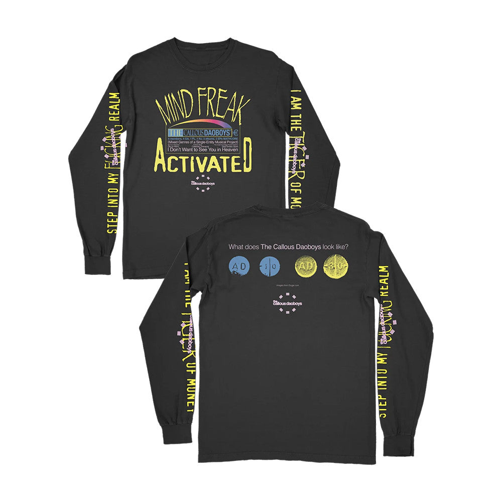 The Callous Daoboys Store Merch Mind Freak Long Sleeve Shirt Gifts For The Callous Daoboys Lover - Foxy23shop