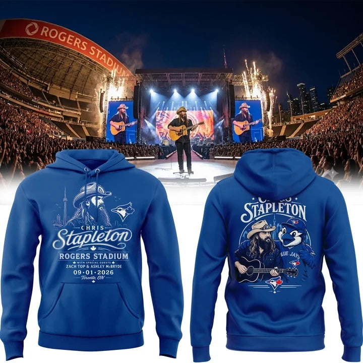 Chris Stapleton Merch Rogers Stadium Toronto 2026 Concert Hoodie Chris Stapleton Apparel - Foxy23shop