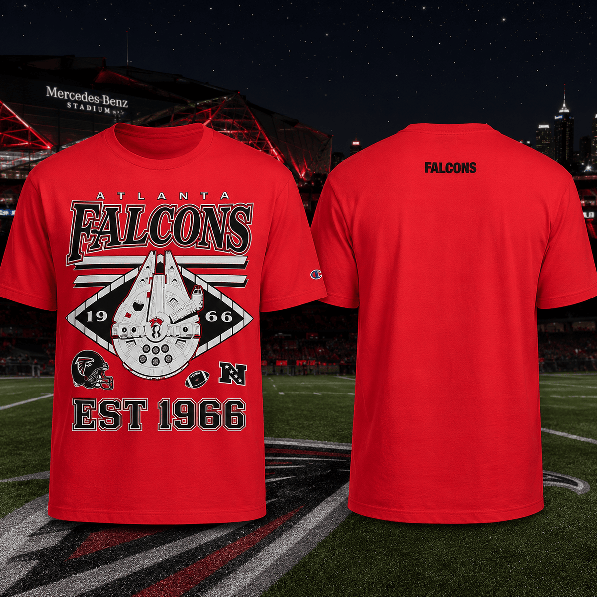 Atlanta Falcons EST 1966 T-Shirt Disney Clothing Gift For Fans - Foxy23shop