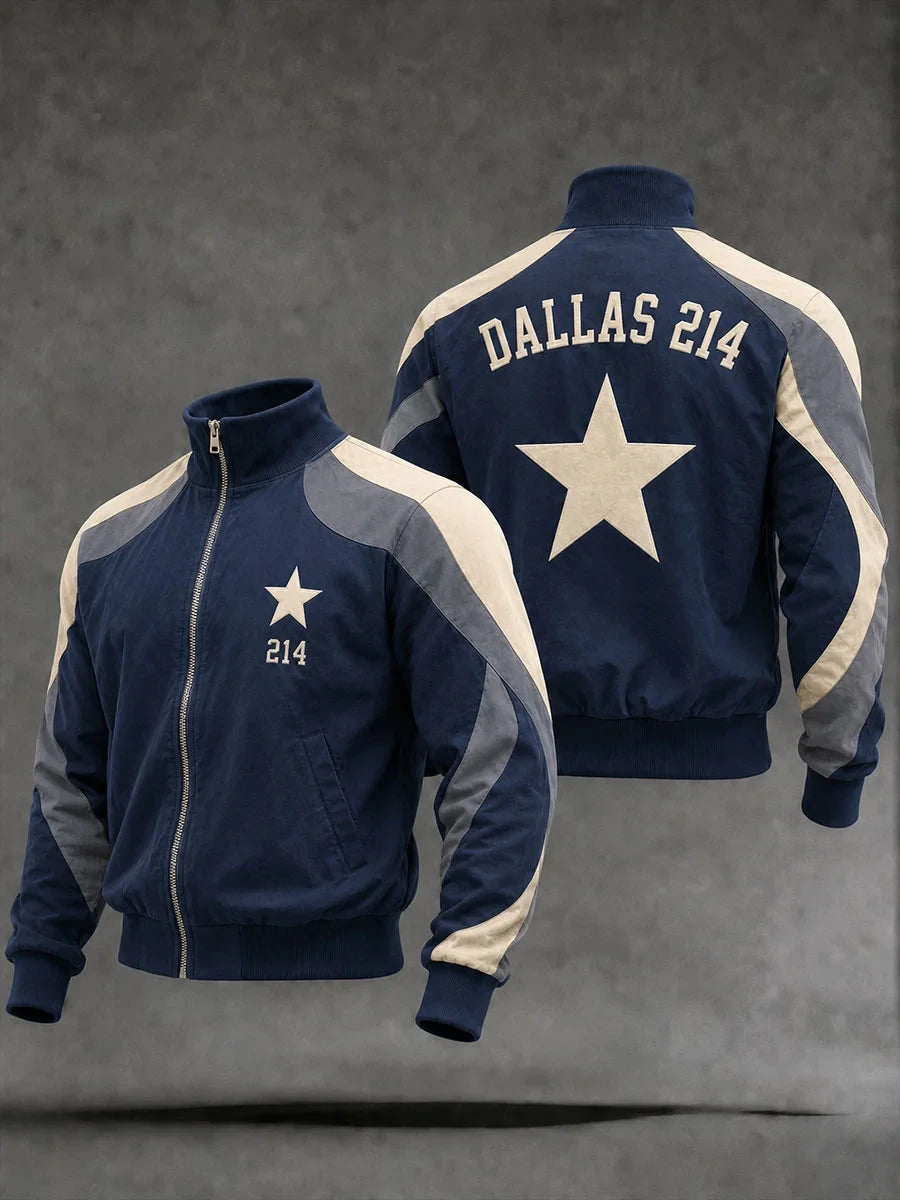 Dallas Cowboys Merch 214 Football Jacket Dallas Cowboys Apparel Best Fans Gifts - Foxy23shop