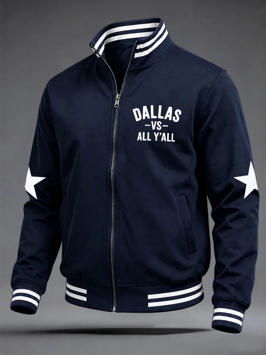 Dallas Cowboys Merch Dallas Vs All Yall Jacket Unique Gifts For Football Lovers - Foxy23shop