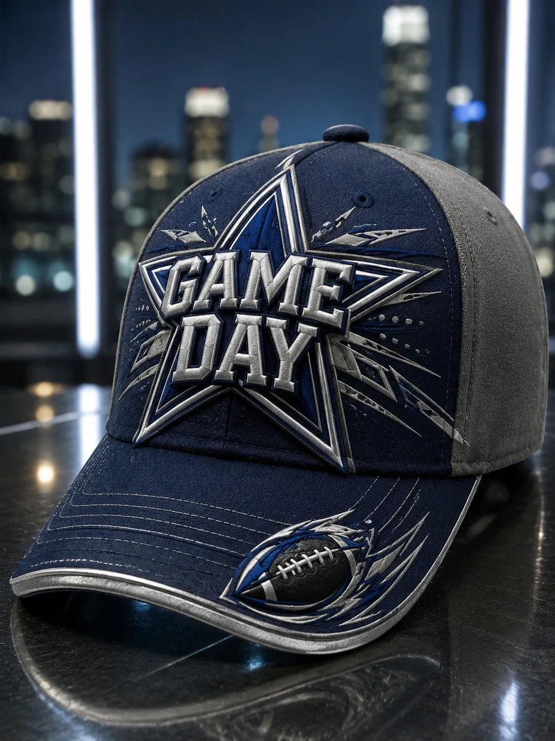 Dallas Cowboys Merch Gameday Hat Dallas Cowboys Baseball Cap Fan Gears - Foxy23shop