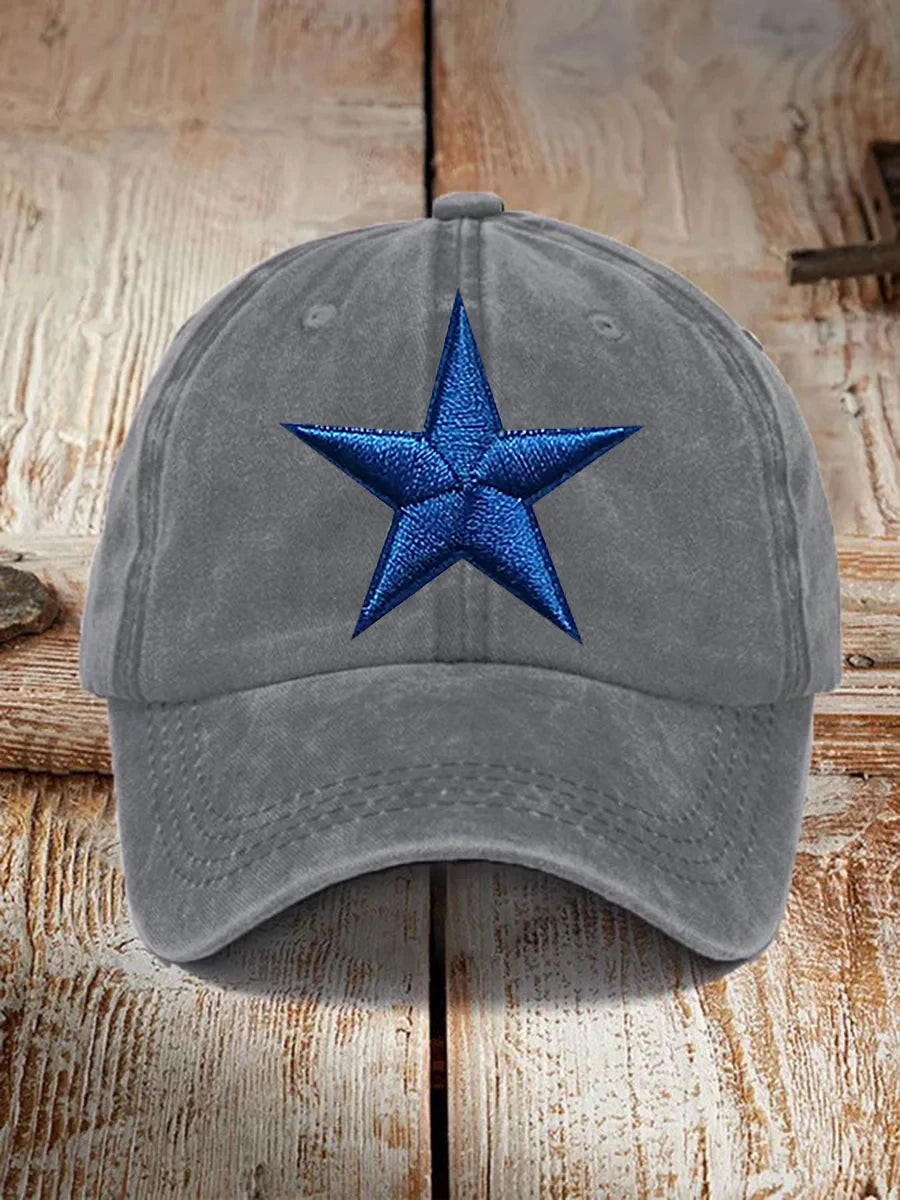 Dallas Cowboys Football Star Art Hat Dallas Cowboys Baseball Cap Gifts Idea For Fans - Foxy23shop