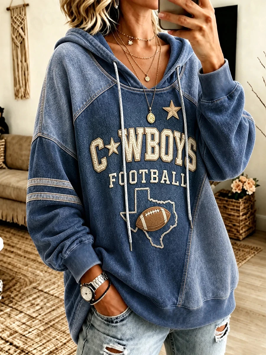 Dallas Cowboys Merch Football Art Hoodie Unique Gifts For Cowboys Nation - Foxy23shop