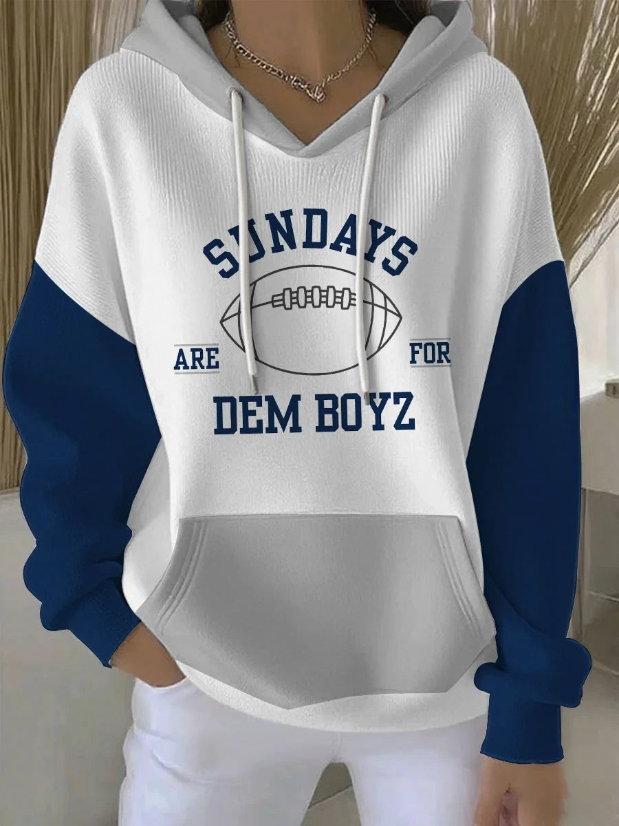 Dallas Cowboys Merch Sundays Are For Dem Boyz Hoodie Best Gifts For Fans - Foxy23shop