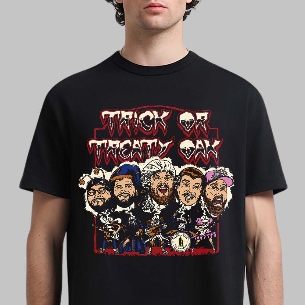 Treaty Oak Revival Trick Or Treaty Oak 2026 Stephenville TX T-Shirt Music Lover Gifts - Foxy23shop