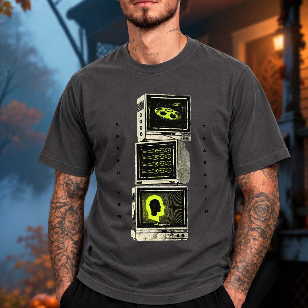Brand New Merch The Devil And God Are Raging Inside Me 2026 NA Signal Stack Shirt Gifts For Brand New Fans - Foxy23shop