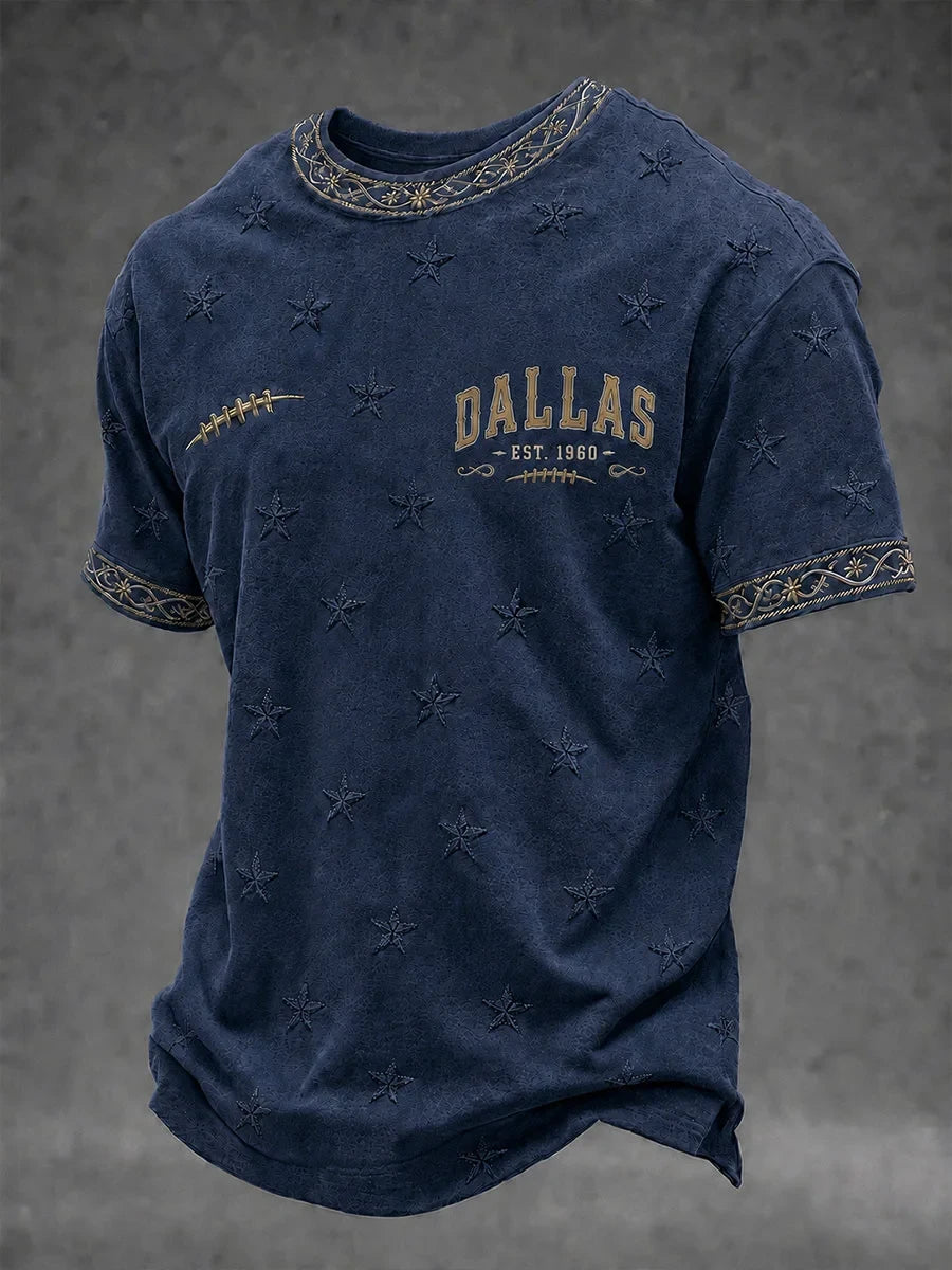 Dallas Cowboys Merch Football Est 1960 Shirt Dallas Cowboys Gears Gifts For Him - Foxy23shop