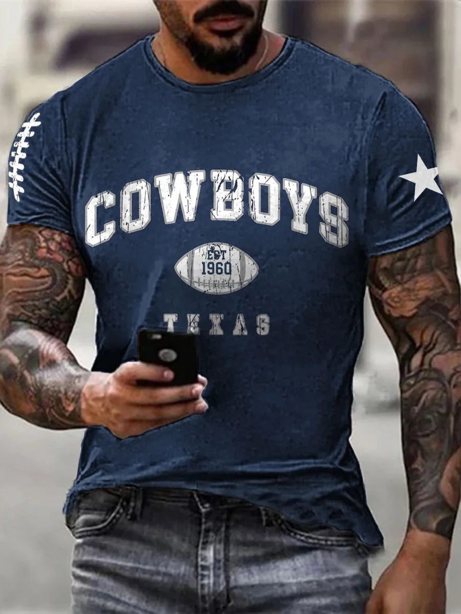 Dallas Cowboys Merch Football Est 1960 T-Shirt Presents For Dallas Cowboys Fans - Foxy23shop