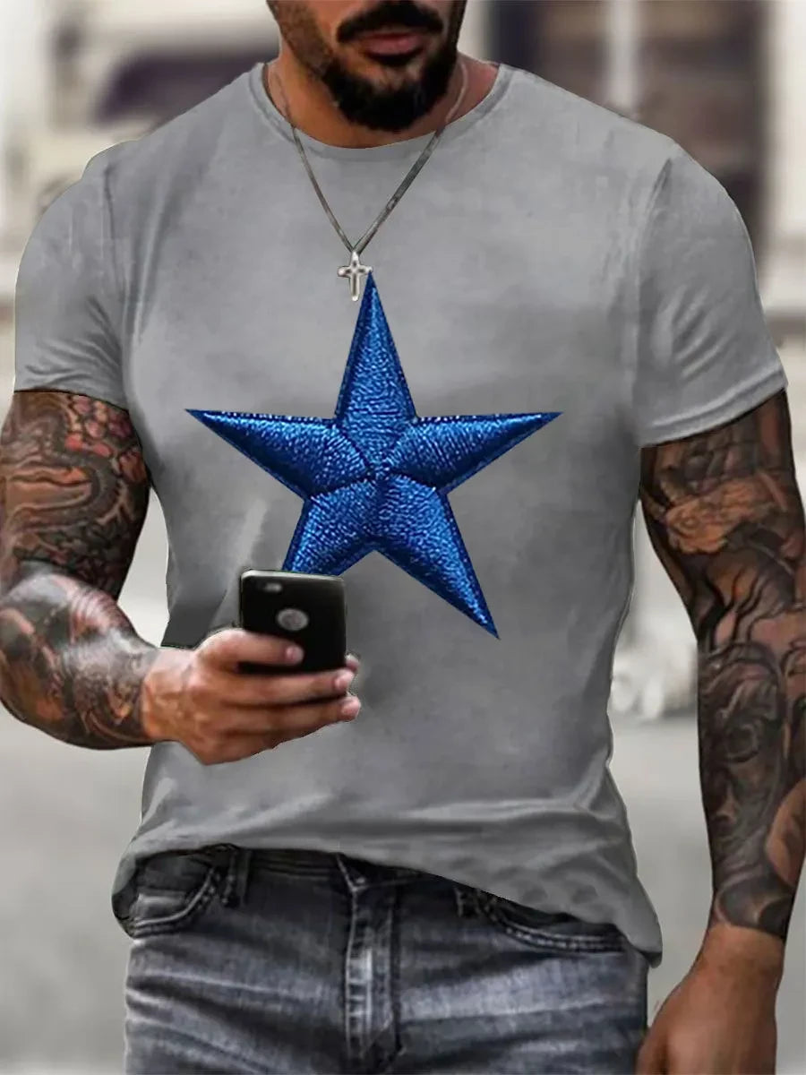 Dallas Cowboys Merch Star Graphic T-Shirt Unique Gifts For Cowboys Nation - Foxy23shop