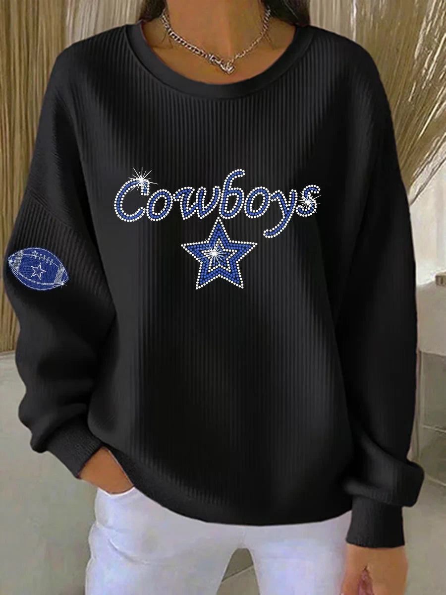 Dallas Cowboys Merch Football Sweatshirt Dallas Cowboys Apparel Presents For Football Fans - Foxy23shop
