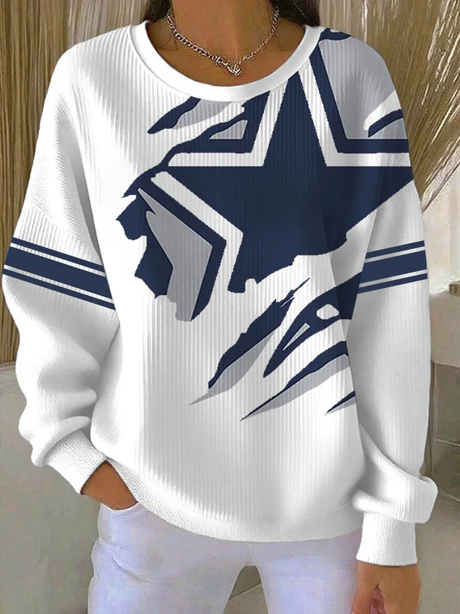 Dallas Cowboys Merch Football Sweatshirt Unique Gifts For Cowboys Nations - Foxy23shop