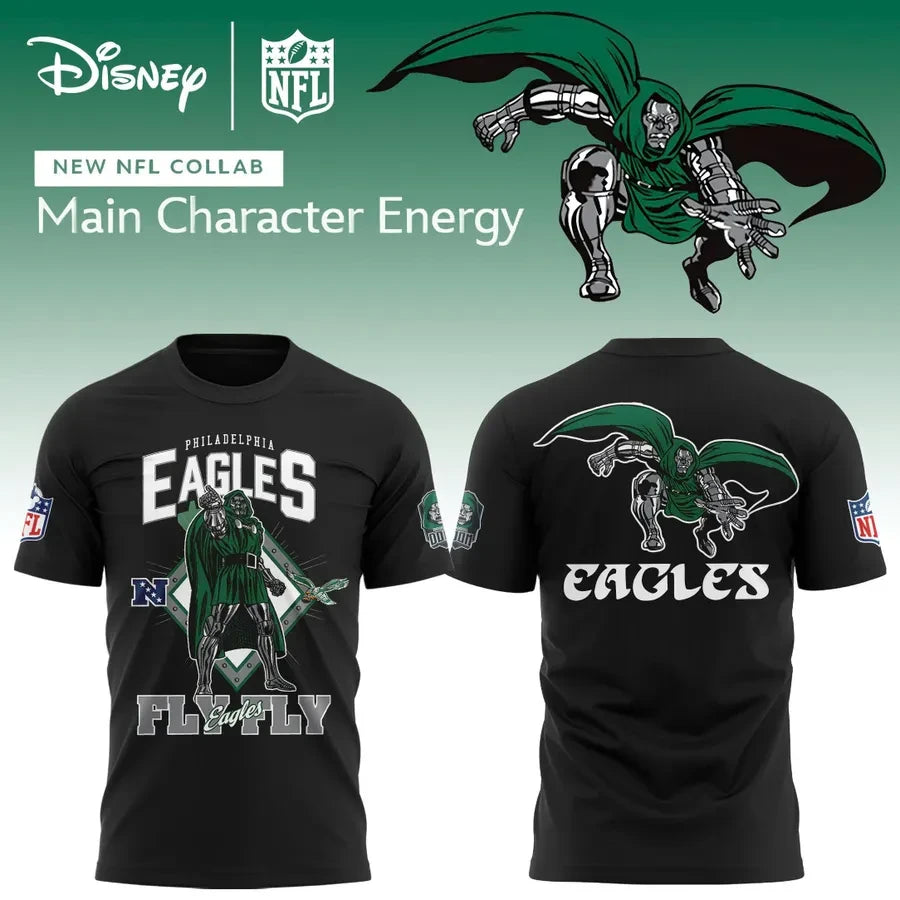Disney X Philadelphia Eagles Doctor Doom Collaboration Shirt Philadelphia Eagles Gear - Foxy23shop
