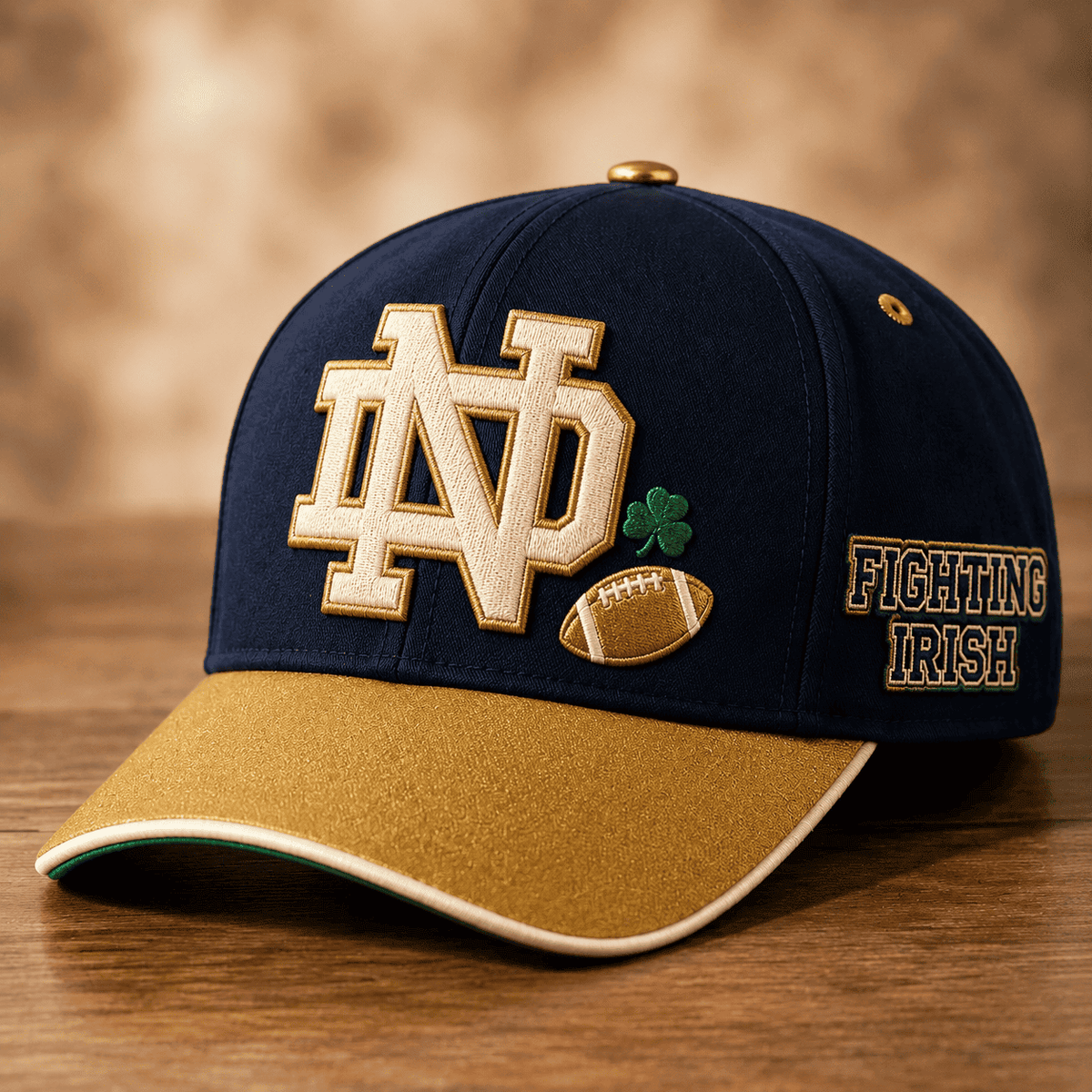 Notre Dame Fighting Irish 2026 NCAA Hat Notre Dame Fighting Irish Baseball Cap Fan Gear - Foxy23shop