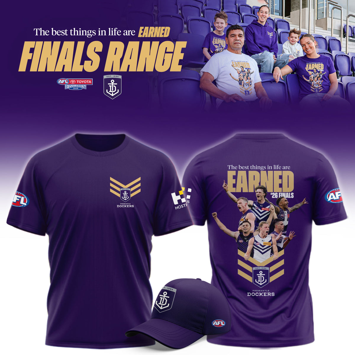 Fremantle Dockers 2026 AFL Finals Series Shirt Gifts For Football Fans - Foxy23shop