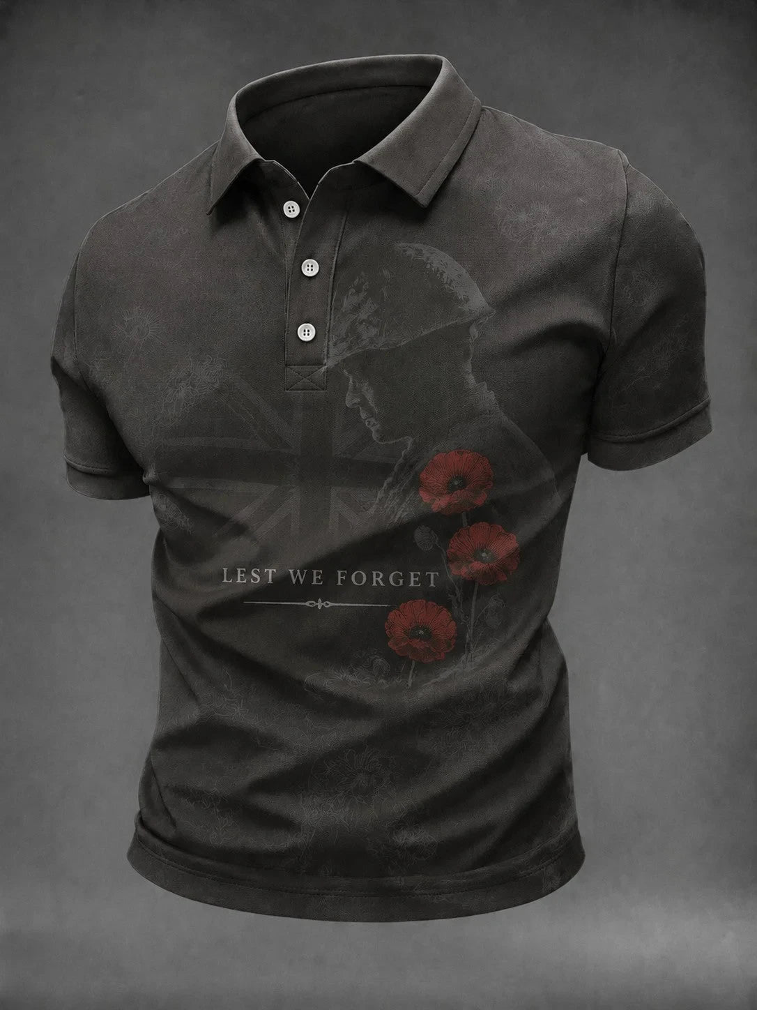 Lest We Forget Polo Shirt British Veterans Memorial Apparel Gift For Best Friends - Foxy23shop