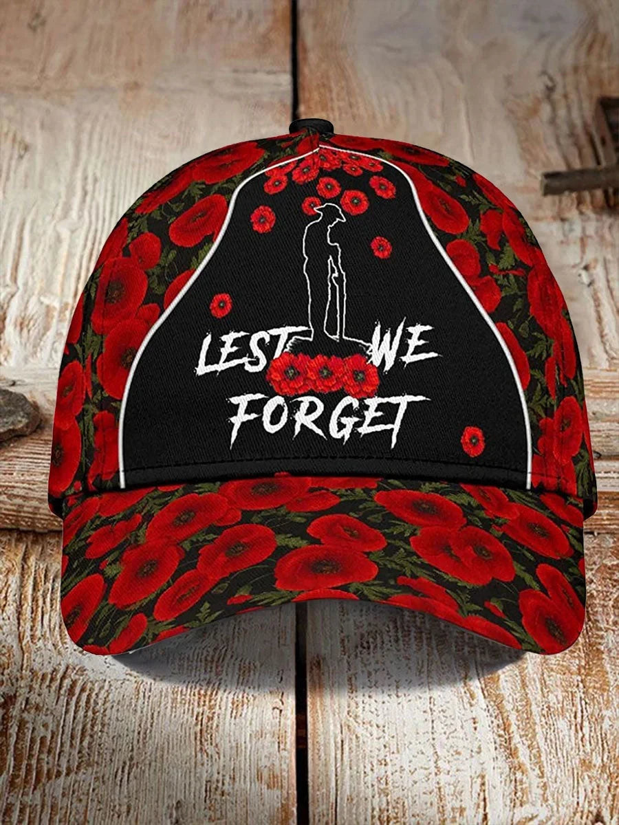 Lest We Forget Baseball Cap Remembrance Day Hat Gift For Patriot Brothers - Foxy23shop