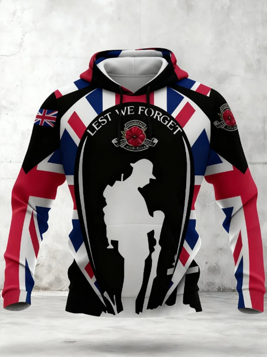 Lest We Forget Hoodie Poppy Remembrance Heritage Shirt Gift For Brothers - Foxy23shop