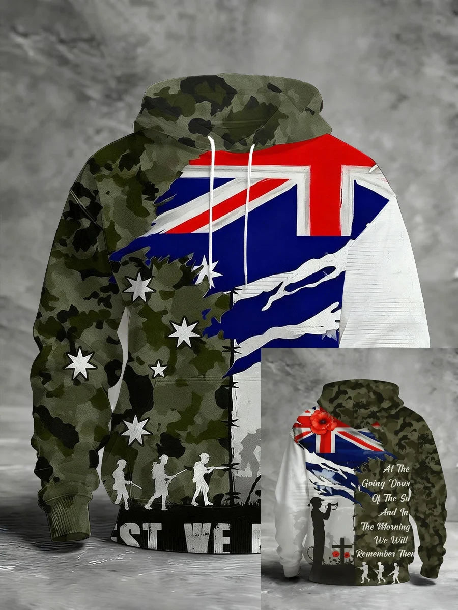 Lest We Forget Hoodie Fallen Heroes Clothes Gift For Veterans - Foxy23shop