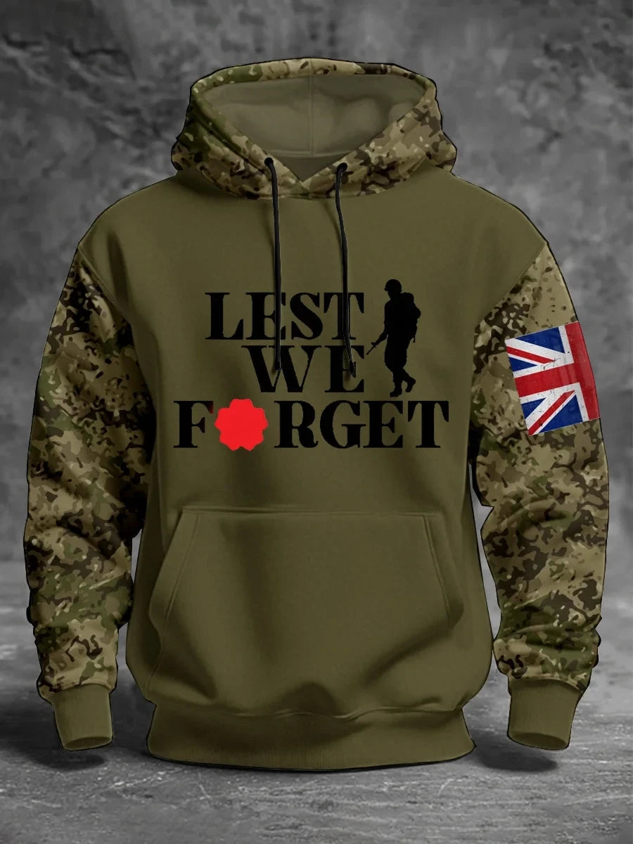 Lest We Forget Hoodie 11Th November Remembrance Day Clothing Gift For Brothers - Foxy23shop