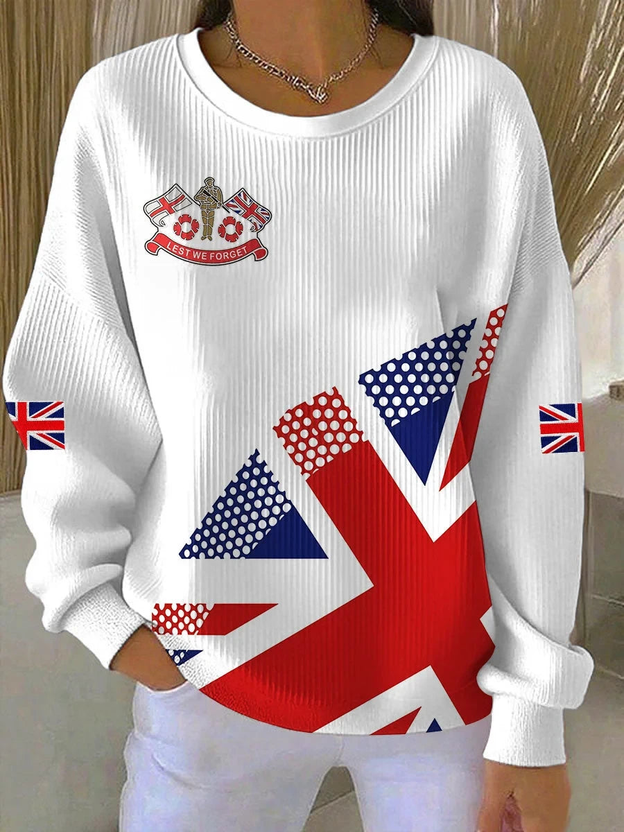 Lest We Forget Sweatshirt Military Service Memorial Clothing Gift For Women - Foxy23shop