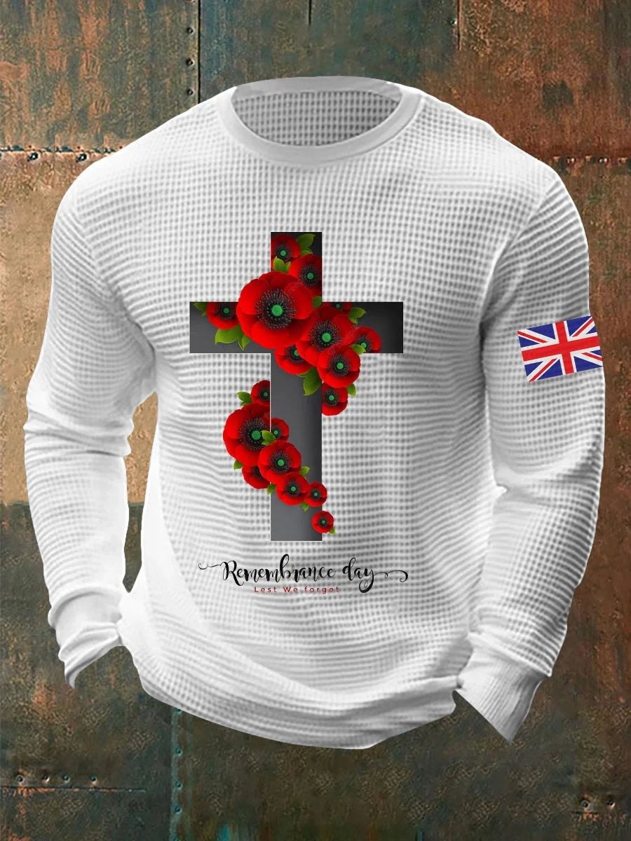 Remembrance Day Long Sleeve Shirt Honor Their Courage Apparel Gift For Dads - Foxy23shop