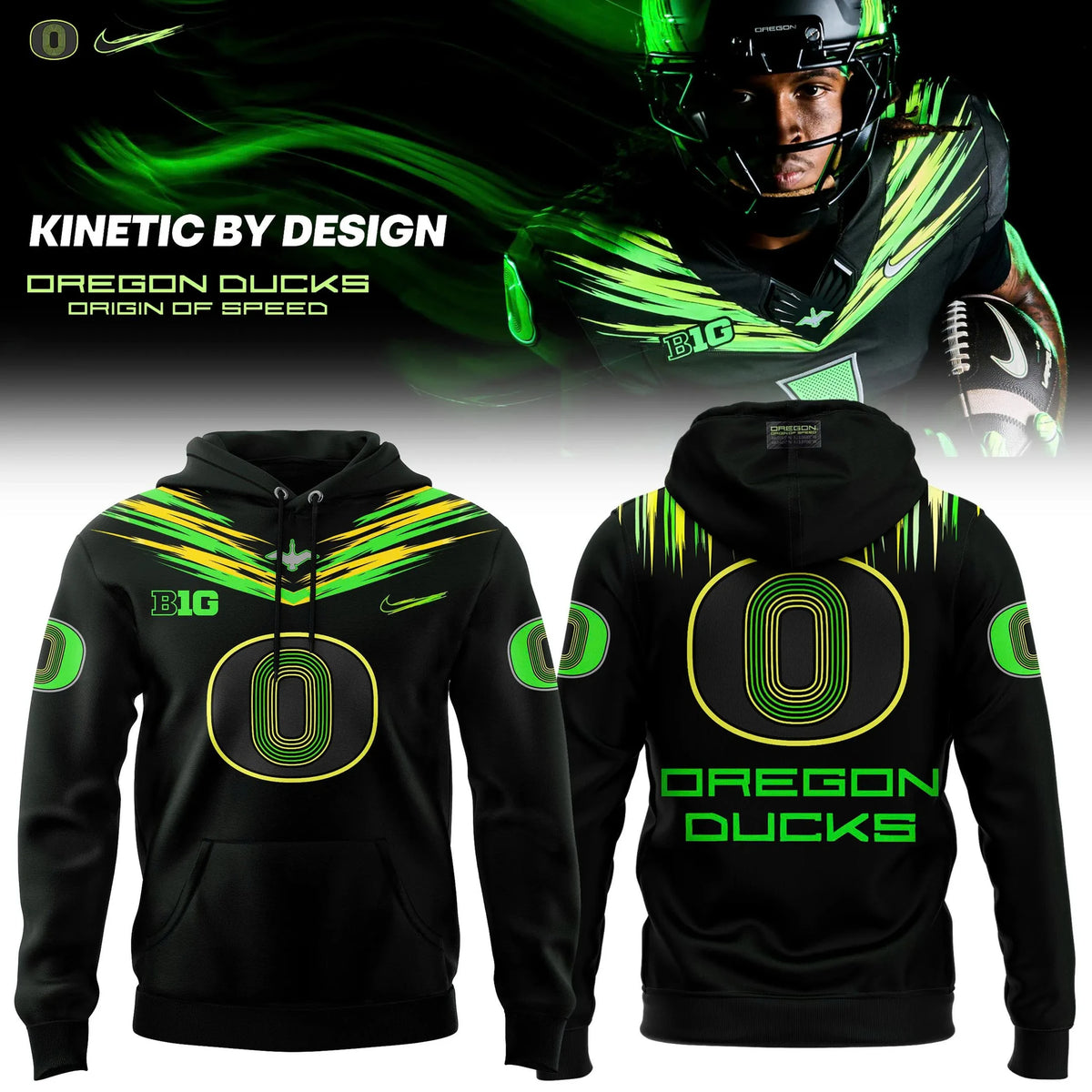 Oregon Ducks Merch Origin Of Speed 2026 Hoodie Present For Duck Fans - Foxy23shop