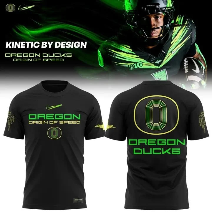 Oregon Ducks Merch Origin Of Speed 2026 T-Shirt Presents For Duck Fans - Foxy23shop