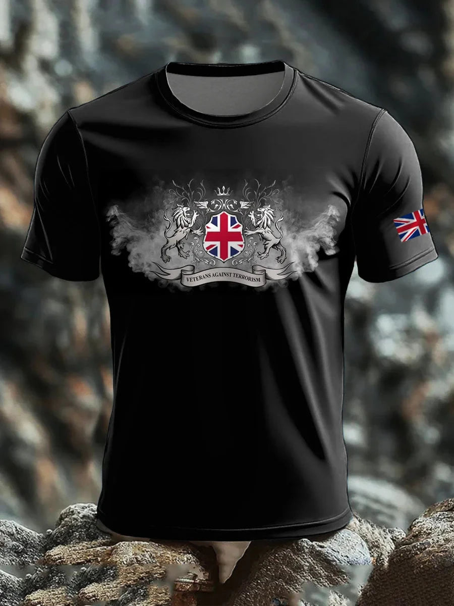 Veterans Against Terrorism T-Shirt British Remembrance Day Clothes For Best Friends - Foxy23shop