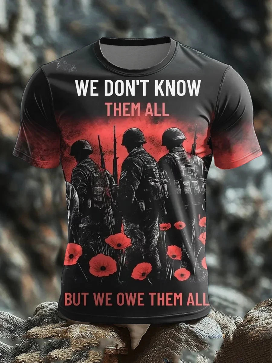 We Don't Know Them All T-Shirt British Remembrance Day Perfect Clothes Gift For Brothers - Foxy23shop