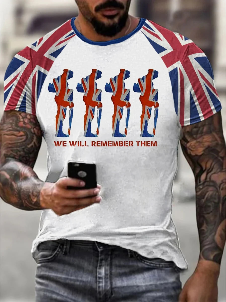 We Will Remember Them T-Shirt Fallen Soldier Legacy Clothing Gift For Veterans - Foxy23shop