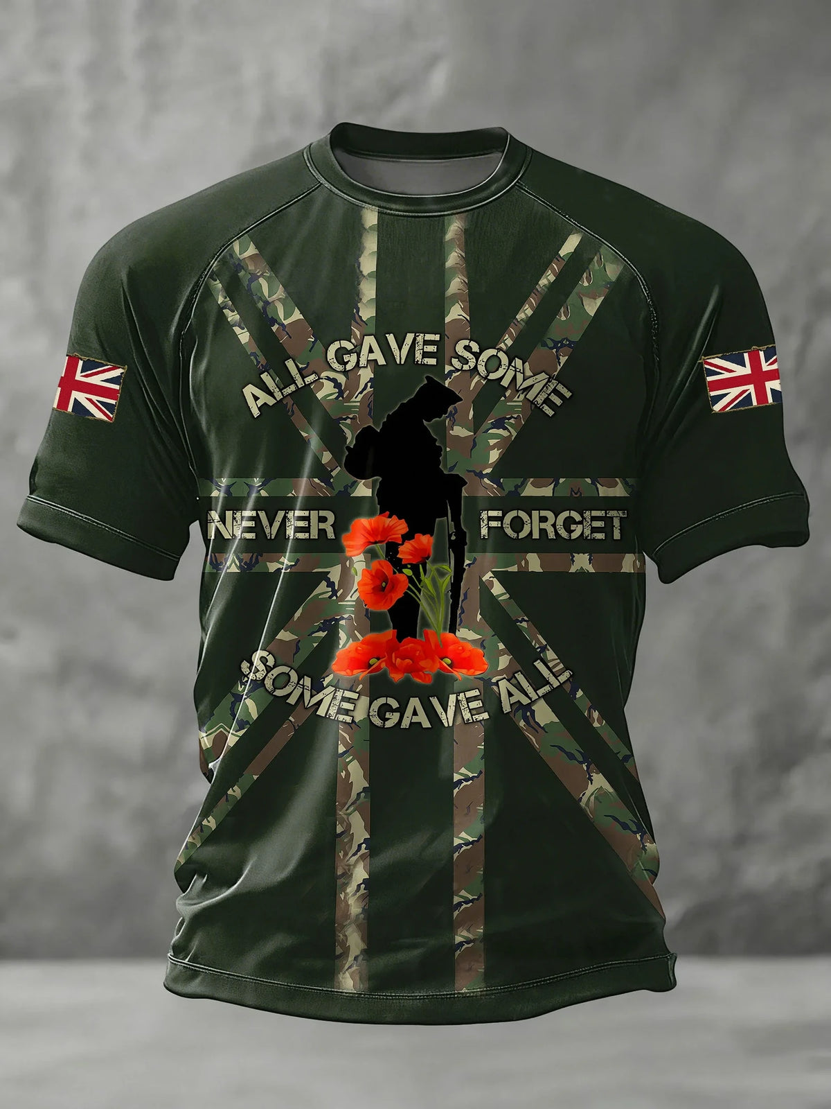 Lest We Forget T-Shirt Lest We Forget Memorial Shirt Gift For Veterans - Foxy23shop