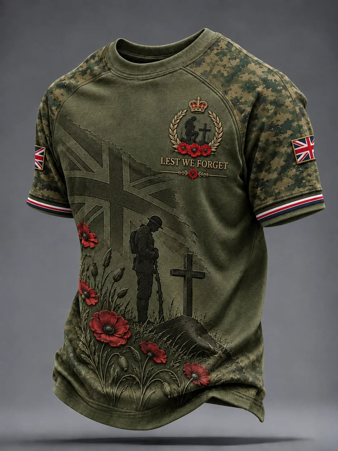 Lest We Forget T-Shirt Fallen Heroes Honor Shirt Gift For Brothers - Foxy23shop