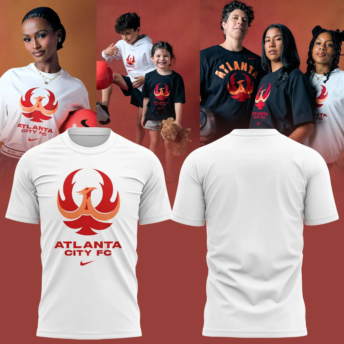 Atlanta City FC Merch NWSL 2028 Season White T-Shirt Gifts For Soccer Fan - Foxy23shop